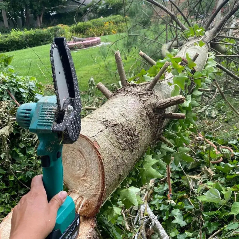 Electric Mini Pruning Chainsaw 🎅 Buy 1, Get 1 FREE! 🎁