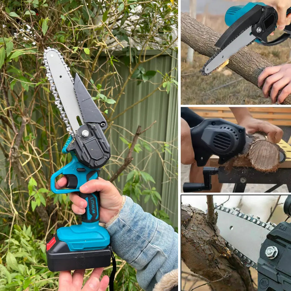 Electric Mini Pruning Chainsaw 🎅 Buy 1, Get 1 FREE! 🎁