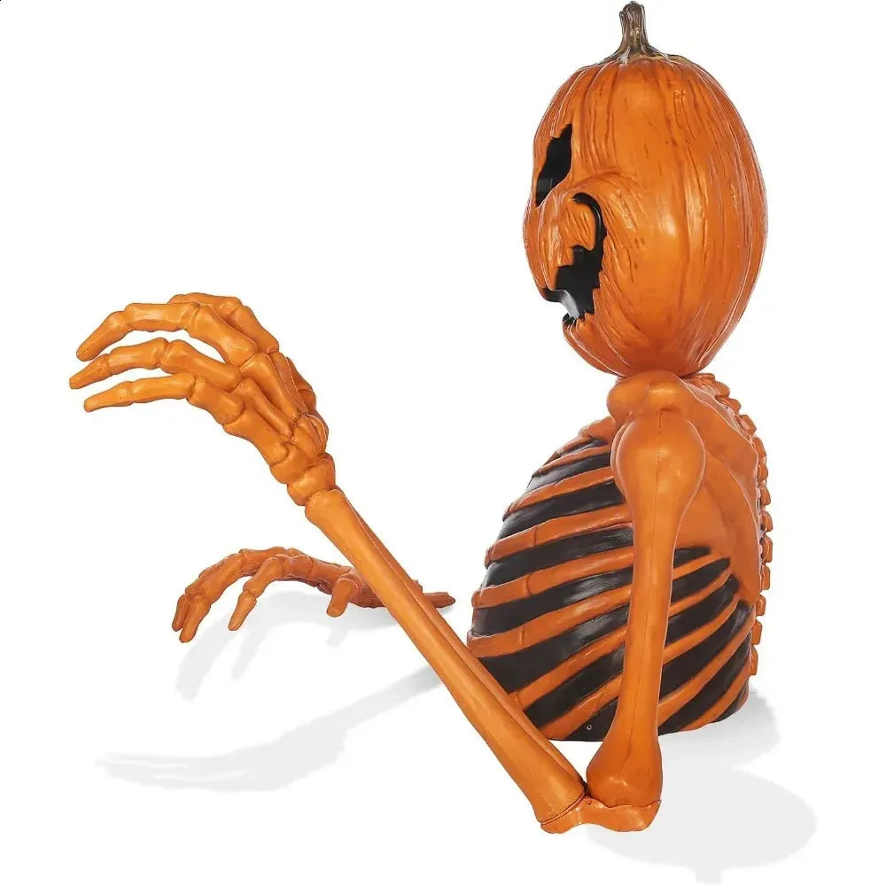 Ground Breaking Pumpkin Skeleton