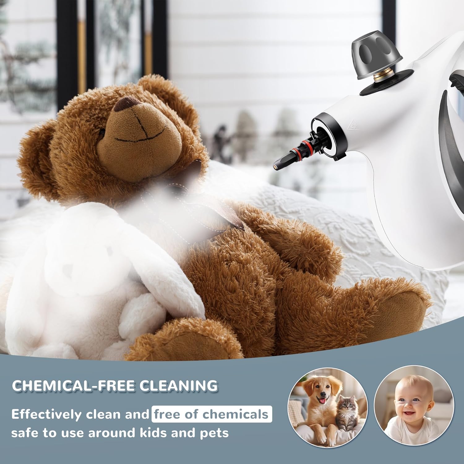 PureMist Handheld Steam Cleaner 🚨 60% OFF Deal Ends Tonight! ⏳