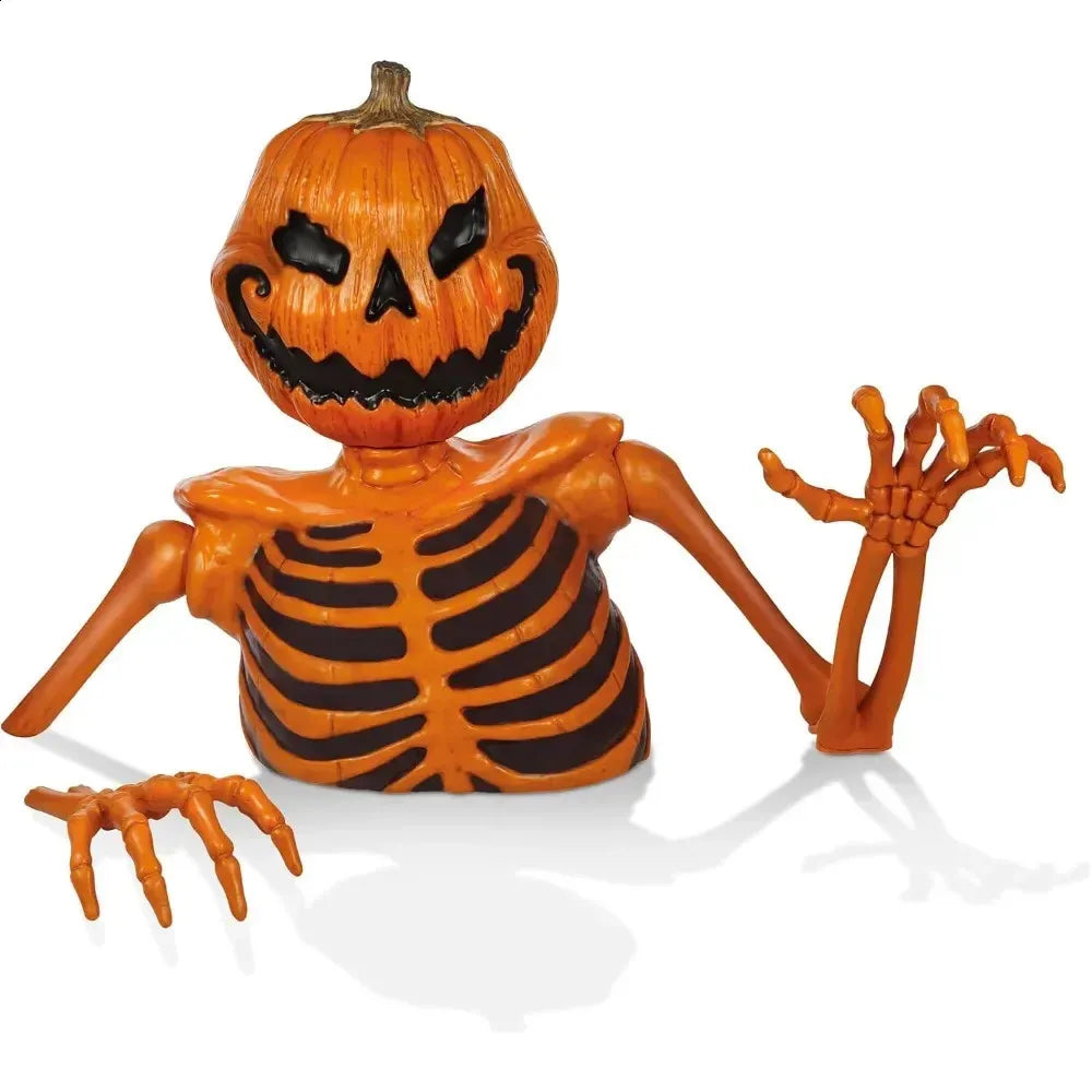 Ground Breaking Pumpkin Skeleton