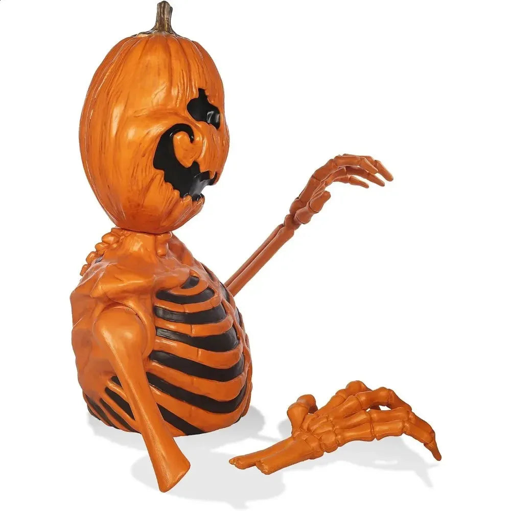 Ground Breaking Pumpkin Skeleton