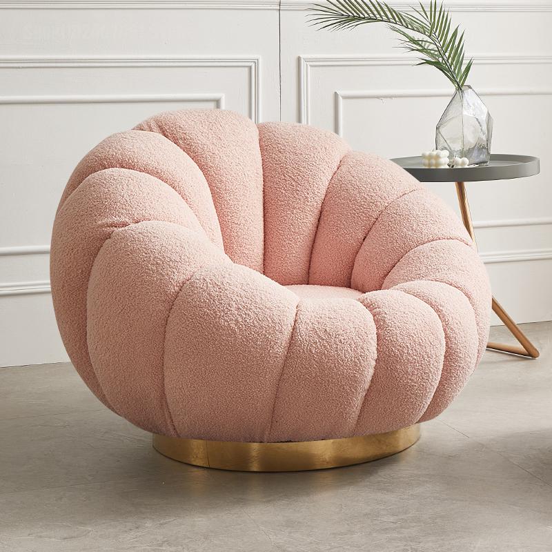 Lamb Fleece Pumpkin Chair 🎅 Buy 1, Get 1 FREE! 🎁